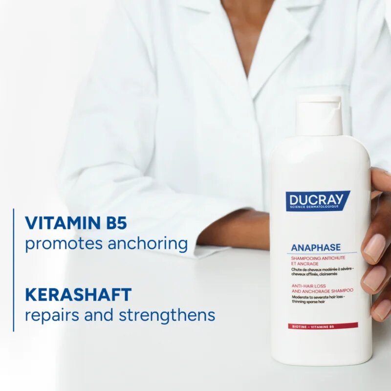 Ducray Anaphase+ Anti-Hair Loss Anti-Thinning Shampoo подсилващ и ревитализиращ шампоан против косопад 200 мл.