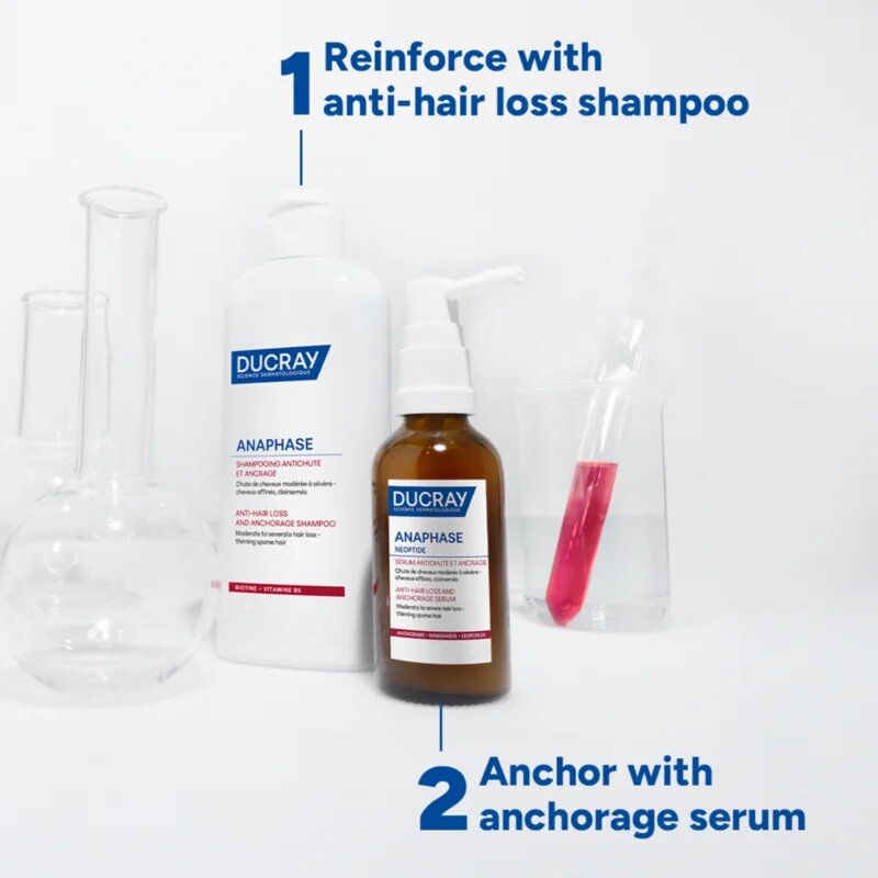 Ducray Anaphase+ Anti-Hair Loss Anti-Thinning Shampoo подсилващ и ревитализиращ шампоан против косопад 200 мл.