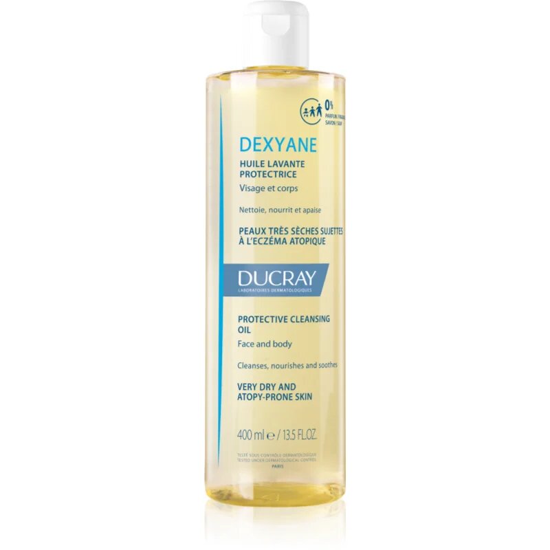 Ducray Dexyane почистващо олио за много суха чуствителна и атопична кожа 400 мл.