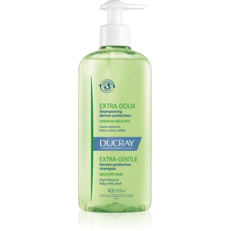 Ducray Extra-Doux защитен шампоан за често измиване на косата 400 мл.