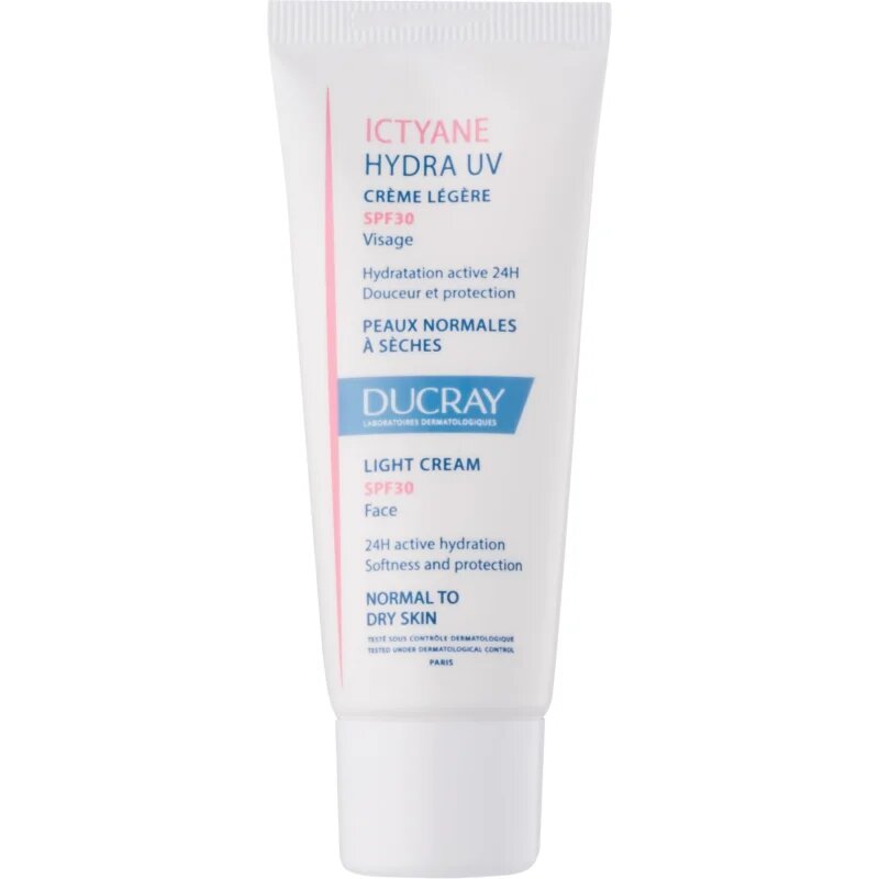 Ducray Ictyane лек крем за нормална към суха кожа SPF 30 40 мл.