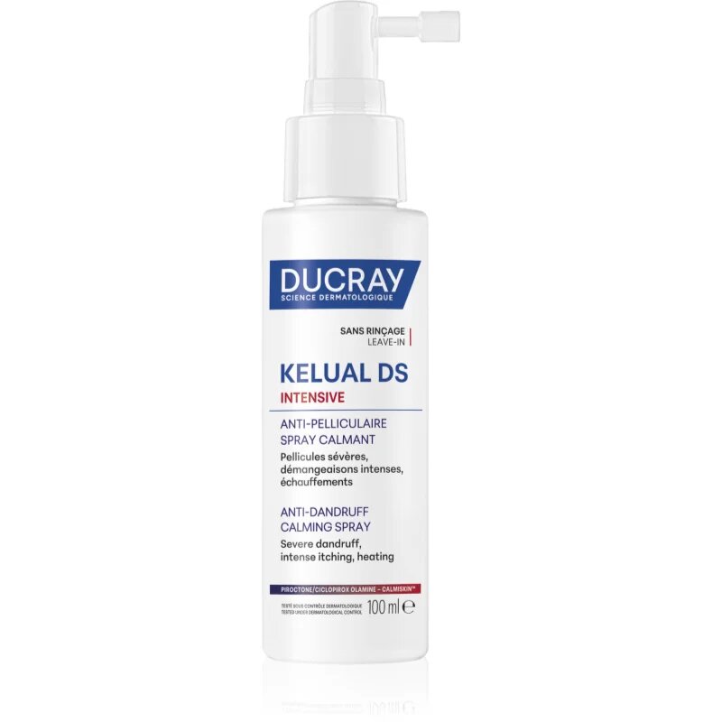 Ducray Kelual DS Intensive Anti-dandruff Calming Spray 100 ml спрей за коса против пърхот 100 мл.