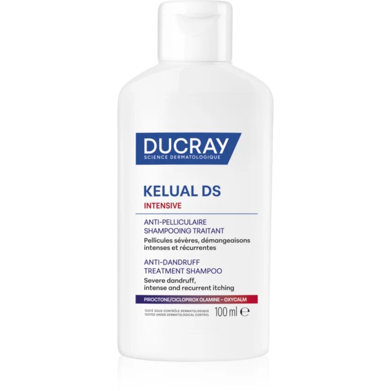Ducray Kelual DS Intensive Anti-Dandruff Treatment Shampoo интензивен шампоан против пърхот 100 мл.