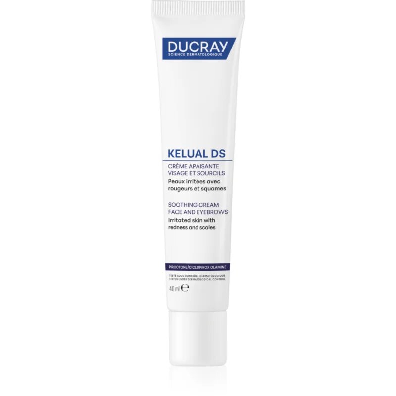 Ducray Kelual DS Soothing Cream успокояващ крем за суха и раздразнена кожа 40 мл.