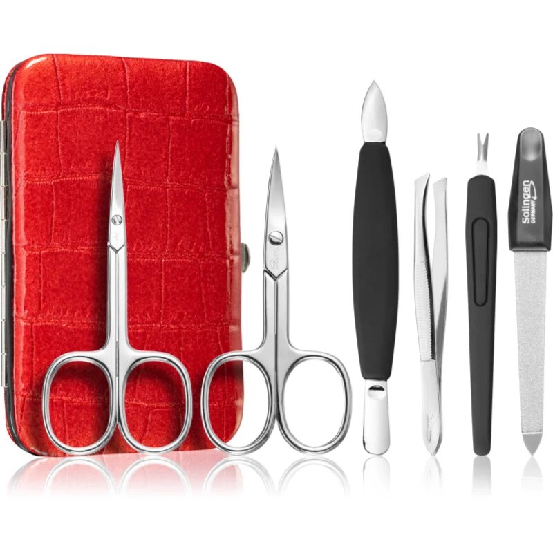 DuKaS Premium Line Solingen 126 комплект за маникюр Red