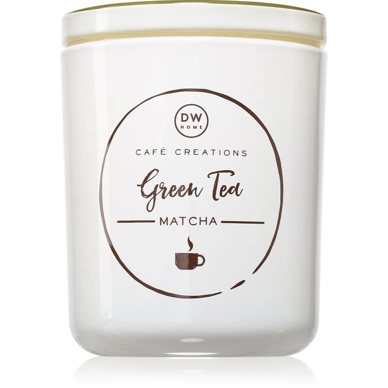DW Home Cafe Creations Green Tea Matcha ароматна свещ 264 гр.