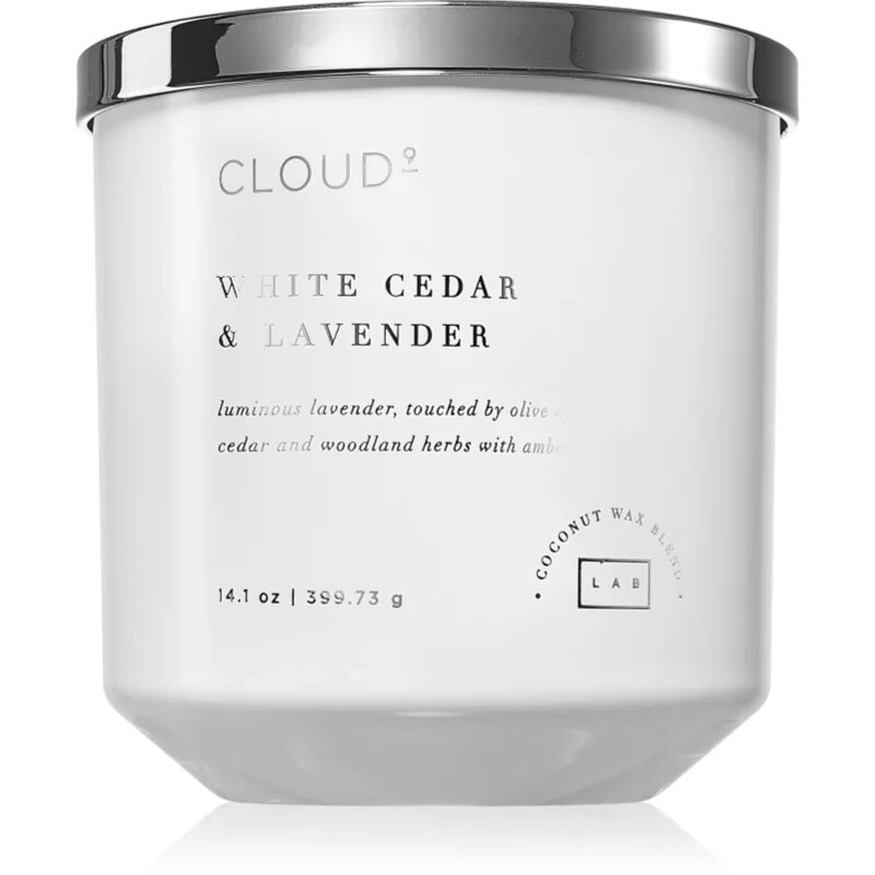 DW Home Cloud 9 White Cedar & Lavender ароматна свещ 400 гр.