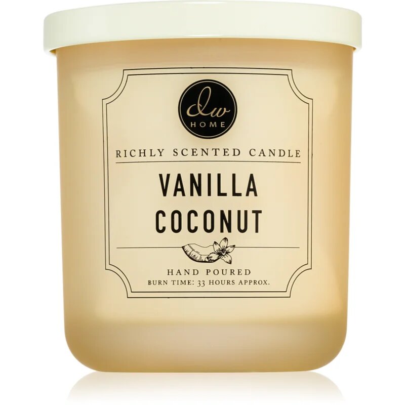 DW Home Signature Vanilla Coconut ароматна свещ 258 гр.
