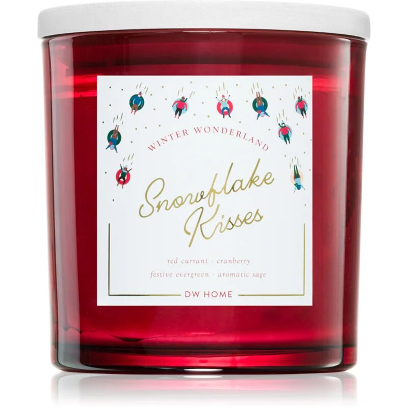 DW Home Winter Wonderland Snowflake Kisses ароматна свещ 374 гр.