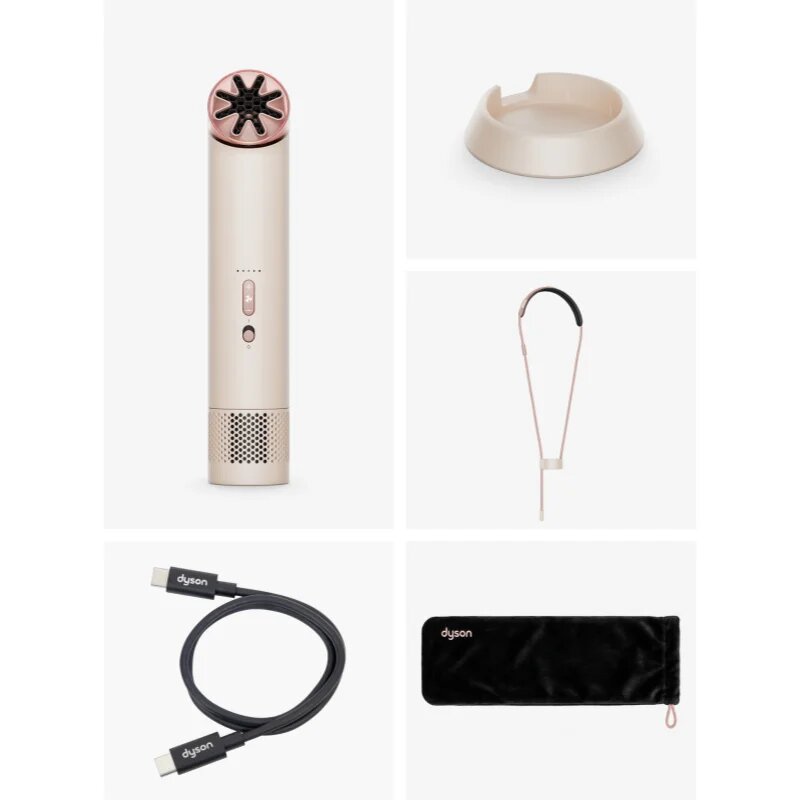 Dyson HushJet™ Mini Cool ръчен вентилатор Stone/Blush 1 бр.
