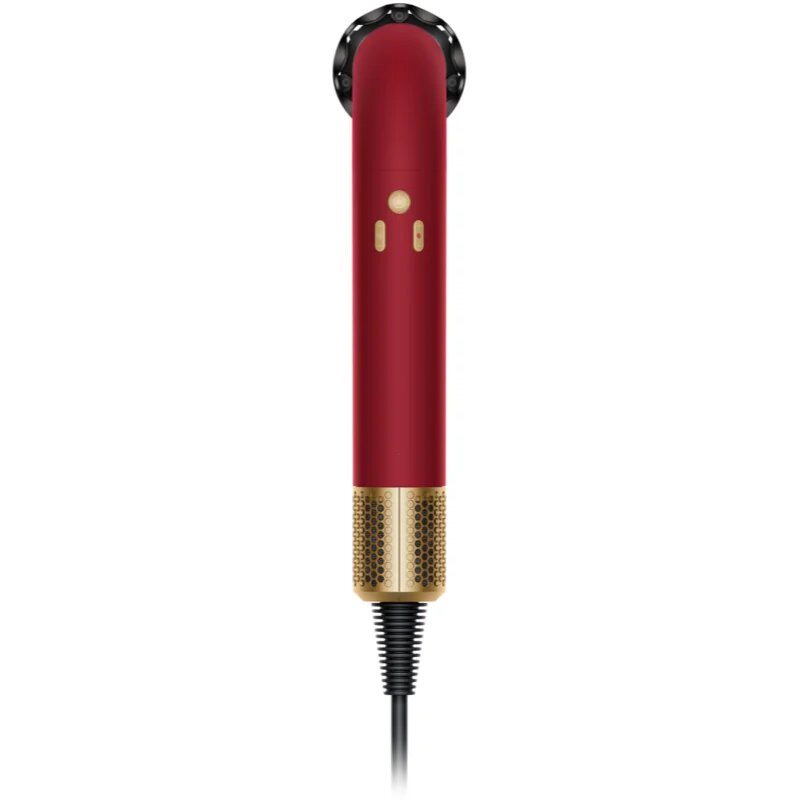 Dyson Supersonic r HD17 T1/T2 Red Velvet/Gold професионален сешоар за коса с йонизатор Straight + Wavy 1 бр.