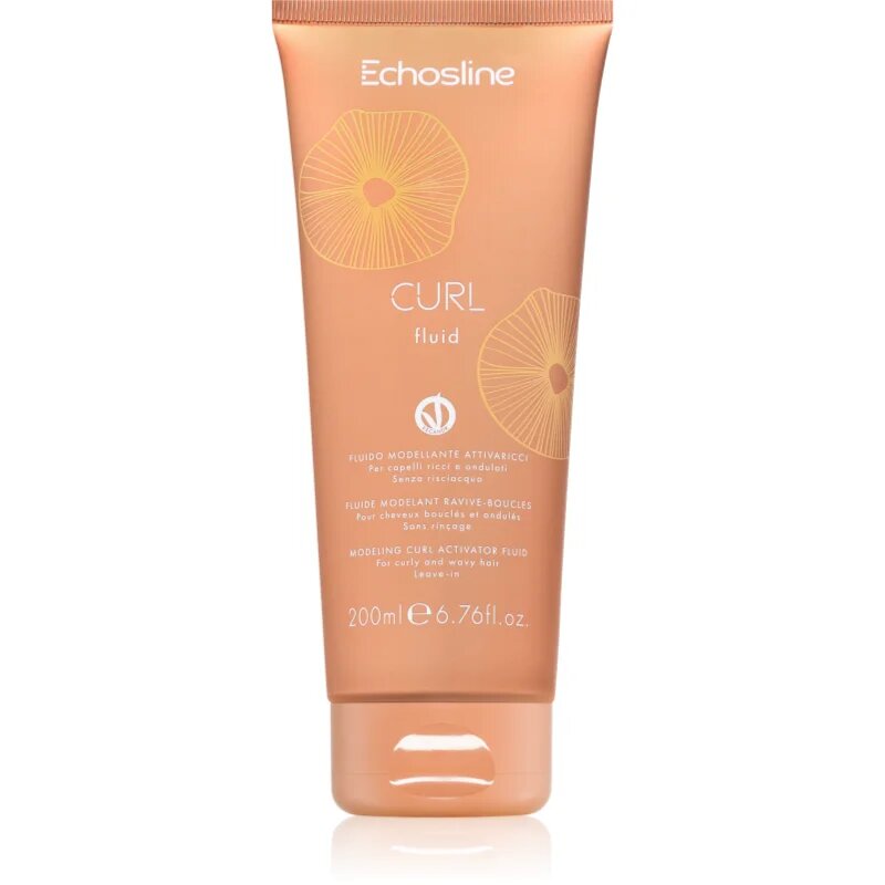 Echosline Curl Fluid стилизиращ крем за дефиниране на къдрици 200 мл.