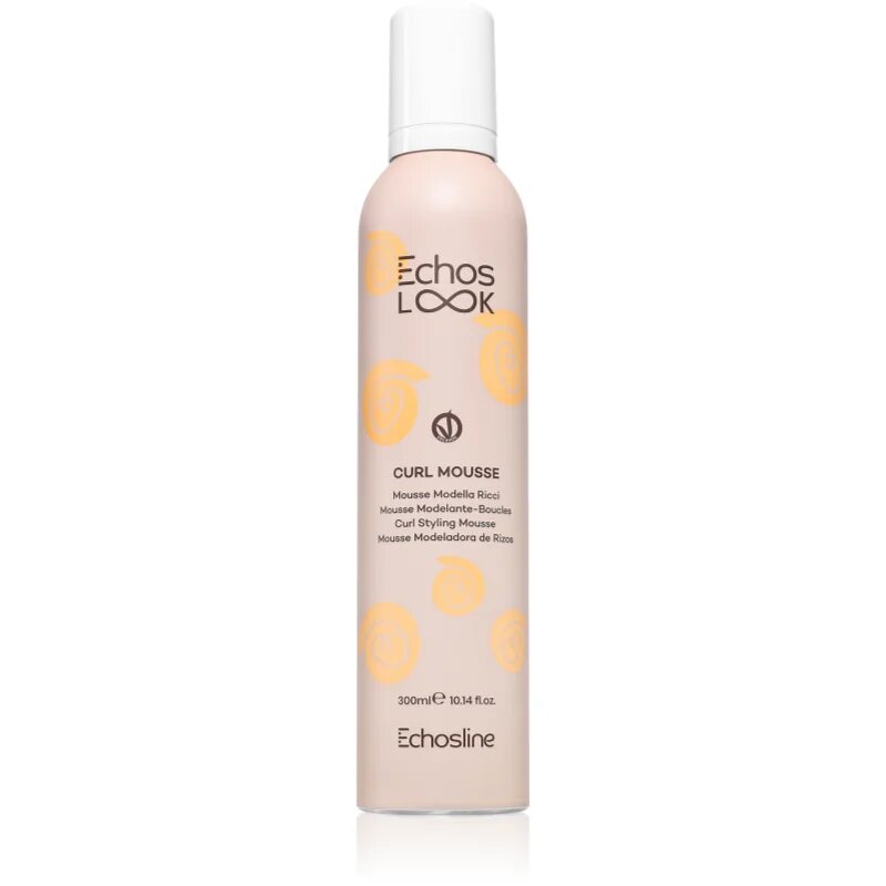 Echosline Curl Mousse стилизираща пяна за къдрава коса 300 мл.