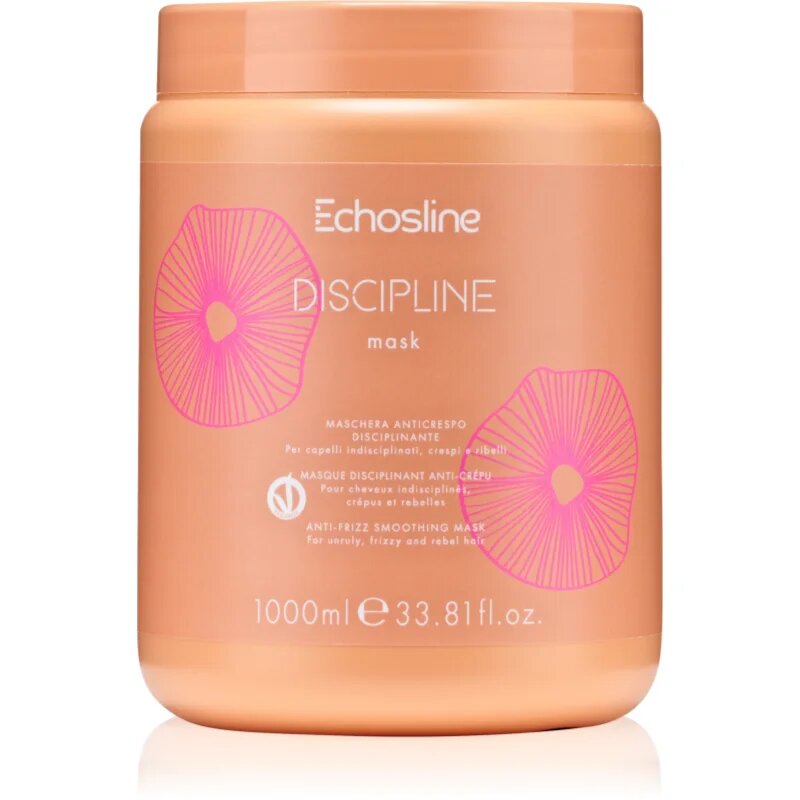 Echosline Discipline Mask маска за непокорна коса 1000 мл.