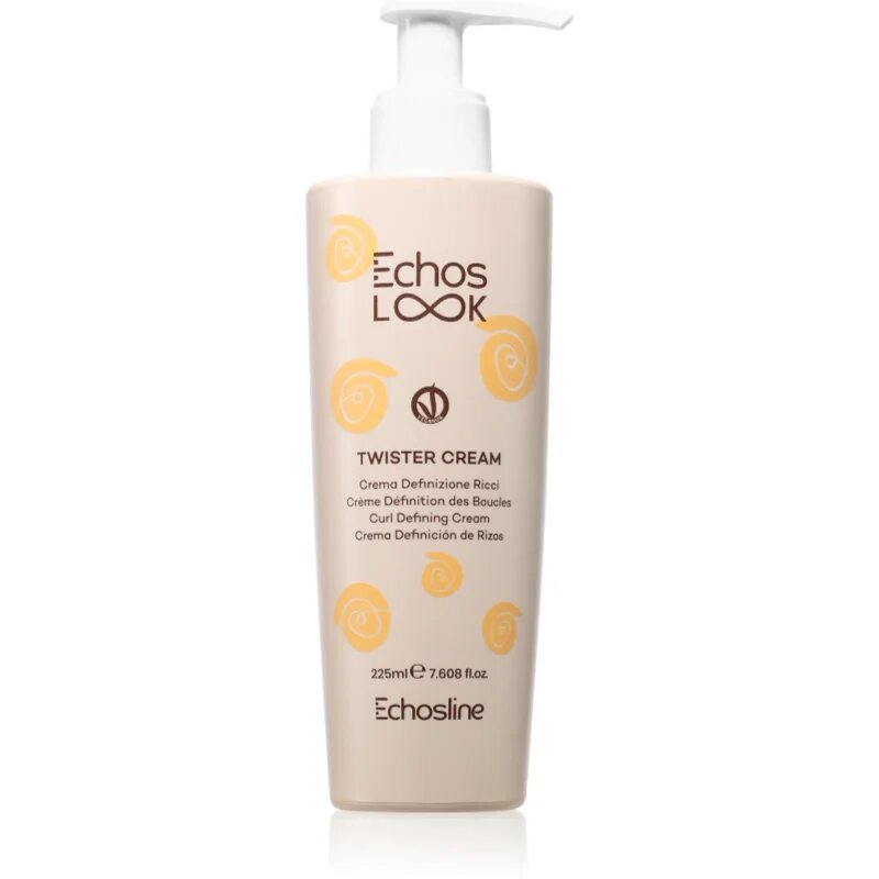 Echosline Twister Cream стилизиращ крем за дефиниране на къдрици 225 мл.