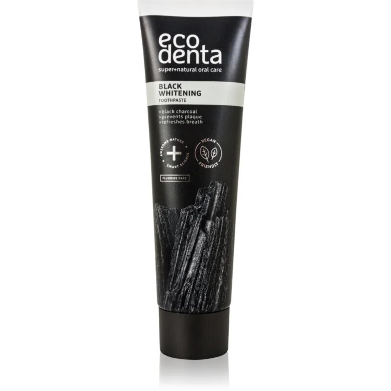 Ecodenta Expert Black Orange Whitening черна избелваща паста за зъби без флуорид вкус Orange 100 мл.