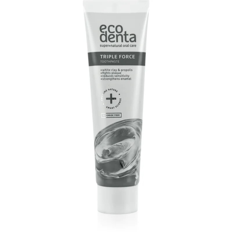 Ecodenta Expert Triple Force паста за зъби без флуорид с троен ефект 100 мл.