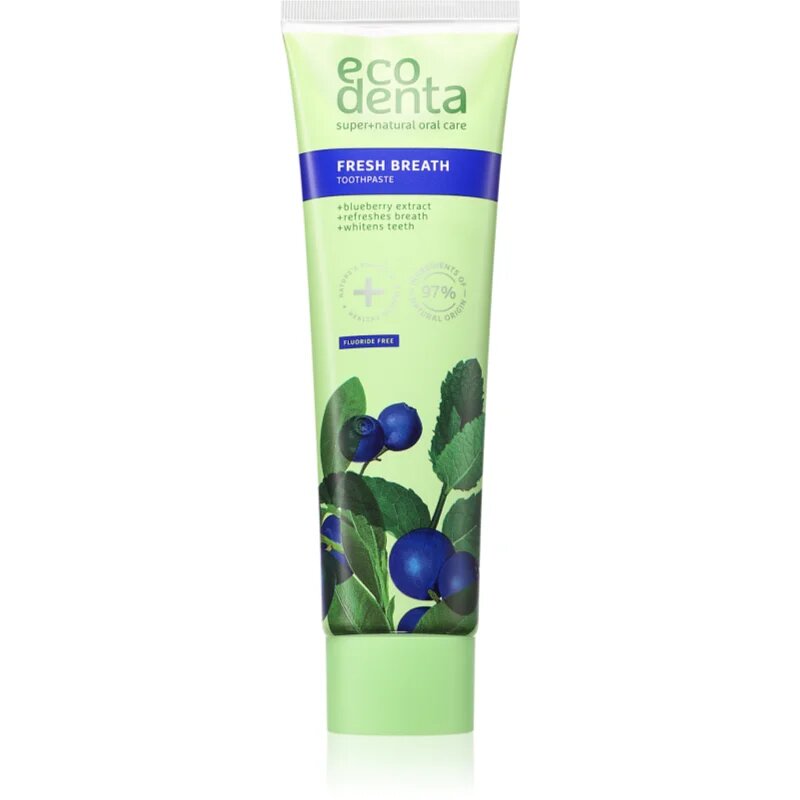 Ecodenta Fresh Breath освежаваща паста за зъби с избелващ ефект 100 мл.