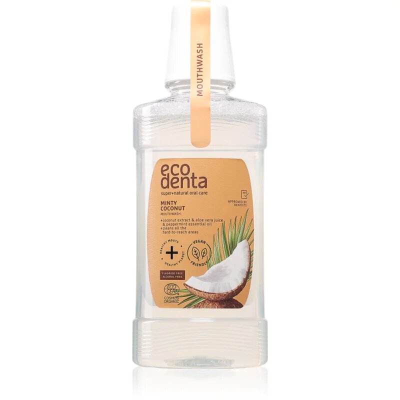 Ecodenta Minty Coconut вода за уста с кокос 250 мл.