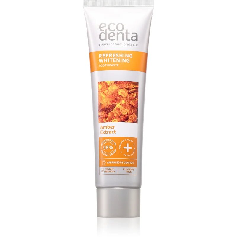 Ecodenta Refreshing Whitening освежаваща паста за зъби с избелващ ефект 100 мл.