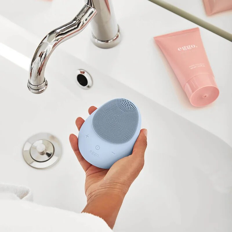 Eggo Sonic Skin Cleanser почистващ звуков уред за лице Blue 1 бр.