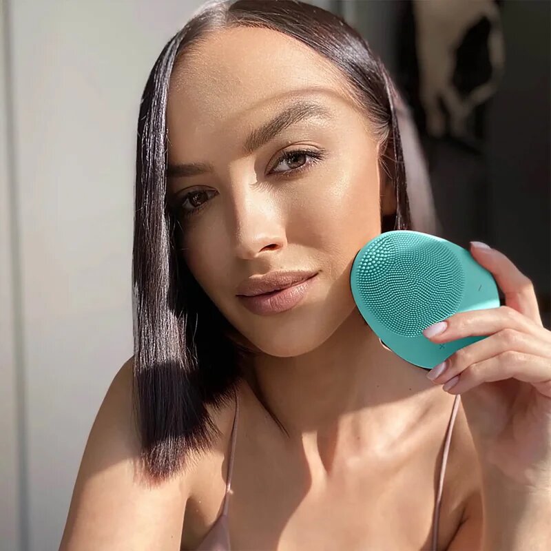 Eggo Sonic Skin Cleanser почистващ звуков уред за лице Green 1 бр.