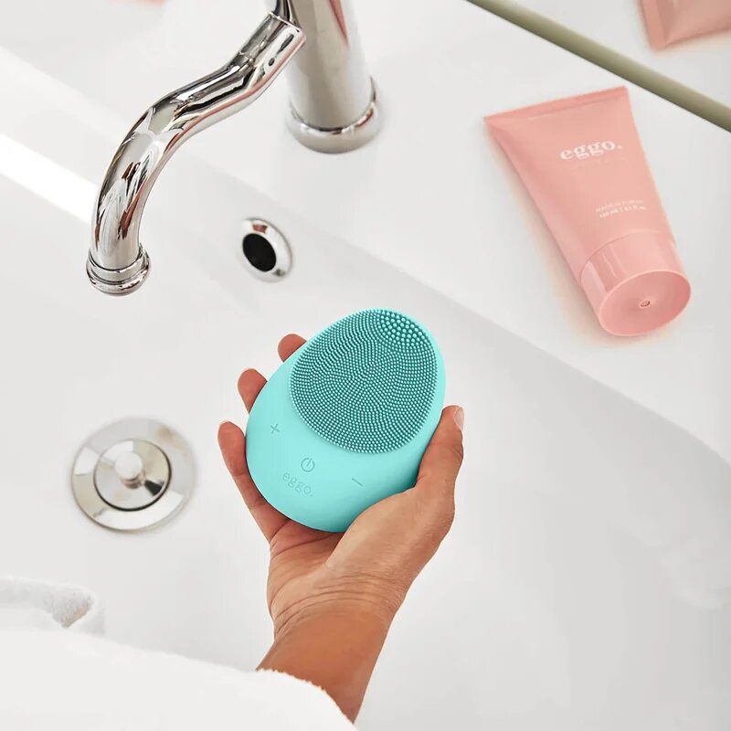 Eggo Sonic Skin Cleanser почистващ звуков уред за лице Green 1 бр.