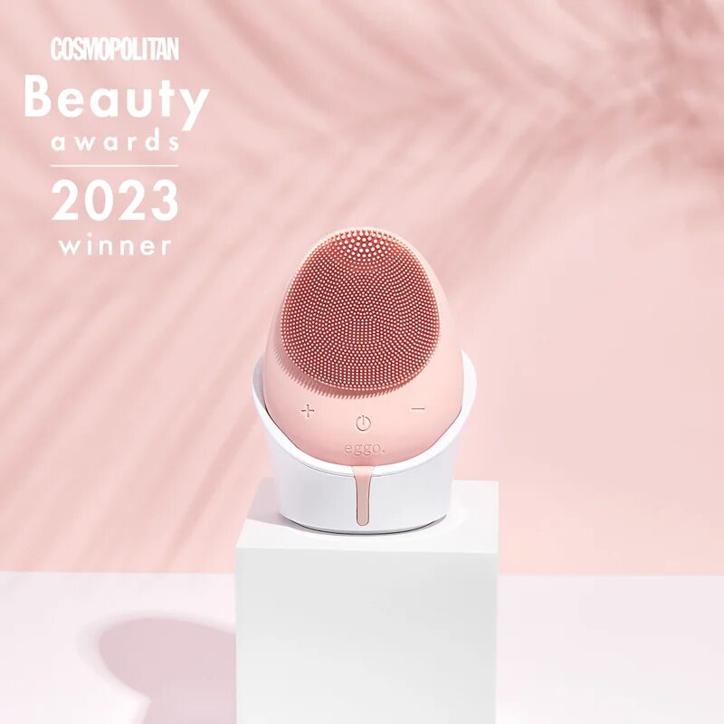 Eggo Sonic Skin Cleanser почистващ звуков уред за лице Pink 1 бр.