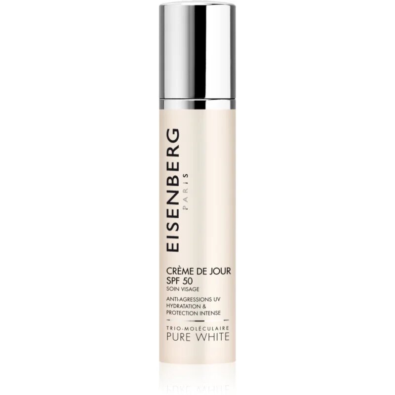 Eisenberg Pure White Crème de Jour SPF 50 дневен хидратиращ и защитен крем SPF 50+ 50 мл.