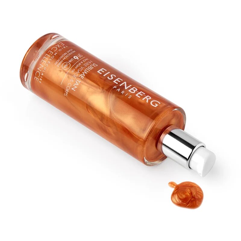 Eisenberg Sublime Tan Huile Visage & Corps слънцезащитно олио за лице и тяло SPF 6 100 мл.