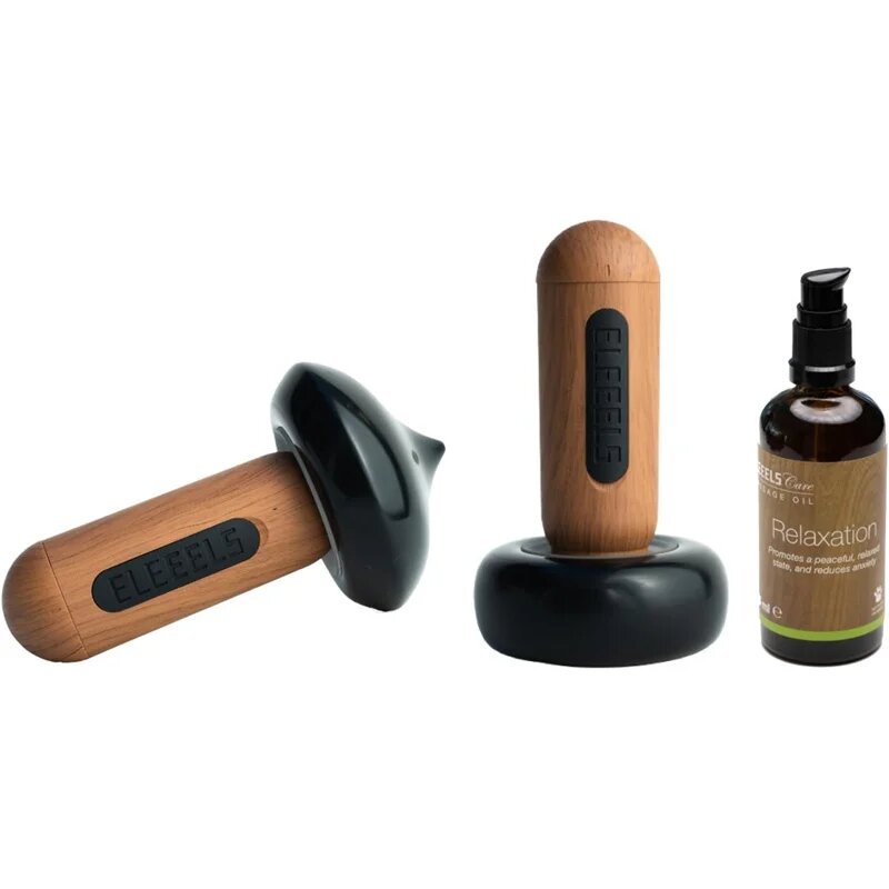 ELEEELS S2 Hot Stone Massage Wand Collection комплект масажни аксесоари 5 бр.