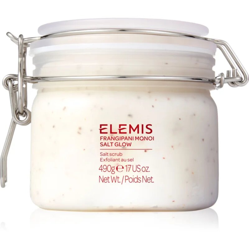 Elemis Body Exotics Frangipani Monoi Salt Glow минерален пилинг за тяло 490 гр.
