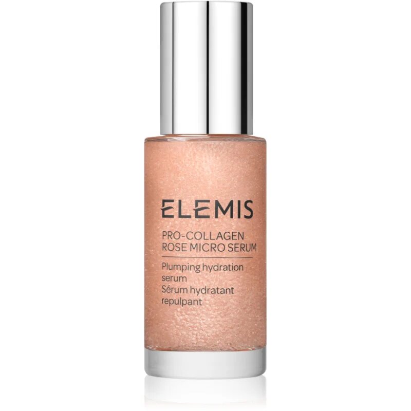 Elemis Pro-Collagen Rose Micro Serum хидратиращ серум за лице със стягащ ефект 30 мл.