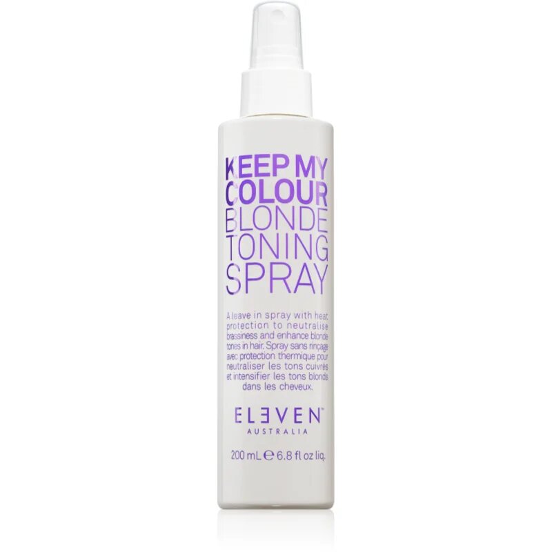 Eleven Australia Keep My Colour Blonde Toning Spray тониращ спрей за топлинно третиране на косата 200 мл.