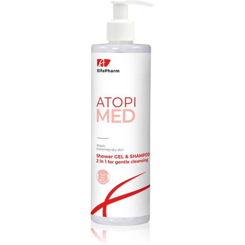 Elfa Pharm Intensive Cosmetic Atopi Med шампоан и душ гел 2 в 1 за суха към атопична кожа 400 мл.