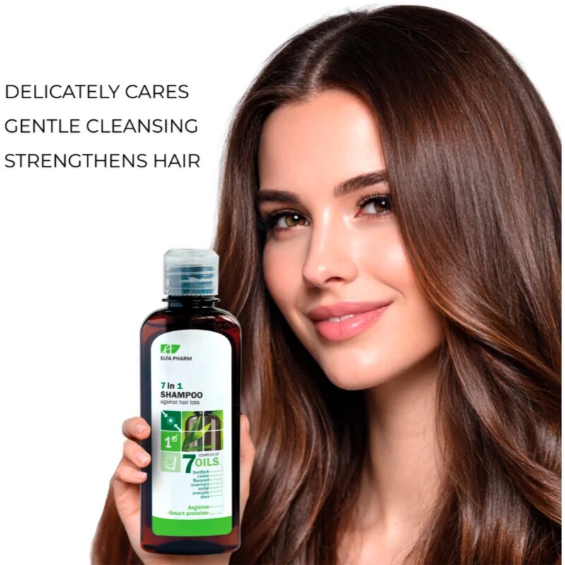 Elfa Pharm Intensive Cosmetic Complex Of 7 Oils 7in1 Shampoo шампоан против косопад 200 мл.