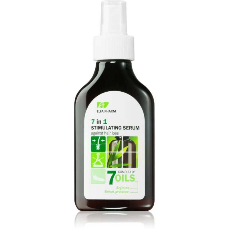 Elfa Pharm Intensive Cosmetic Complex Of 7 Oils 7in1 Stimulating Serum регенериращ серум против косопад 100 мл.