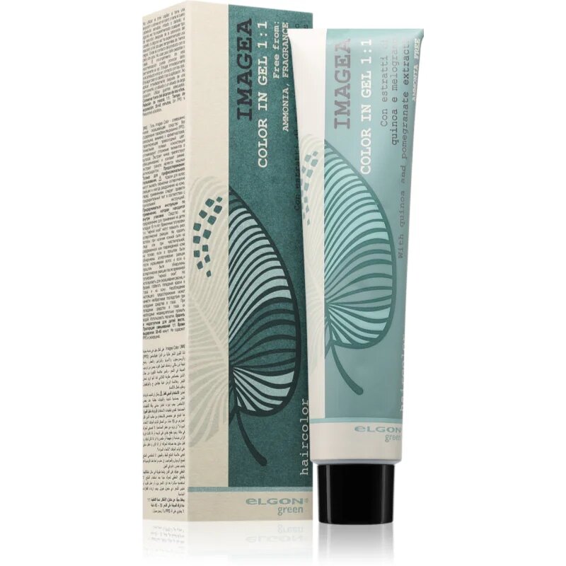 Elgon Green Imagea Color in Gel 1:1 боя за коса цвят 3 60 мл.