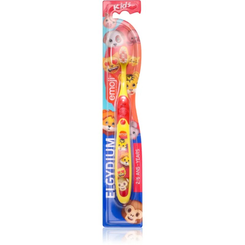Elgydium Emoji Kids четка за зъби за деца 1 бр.