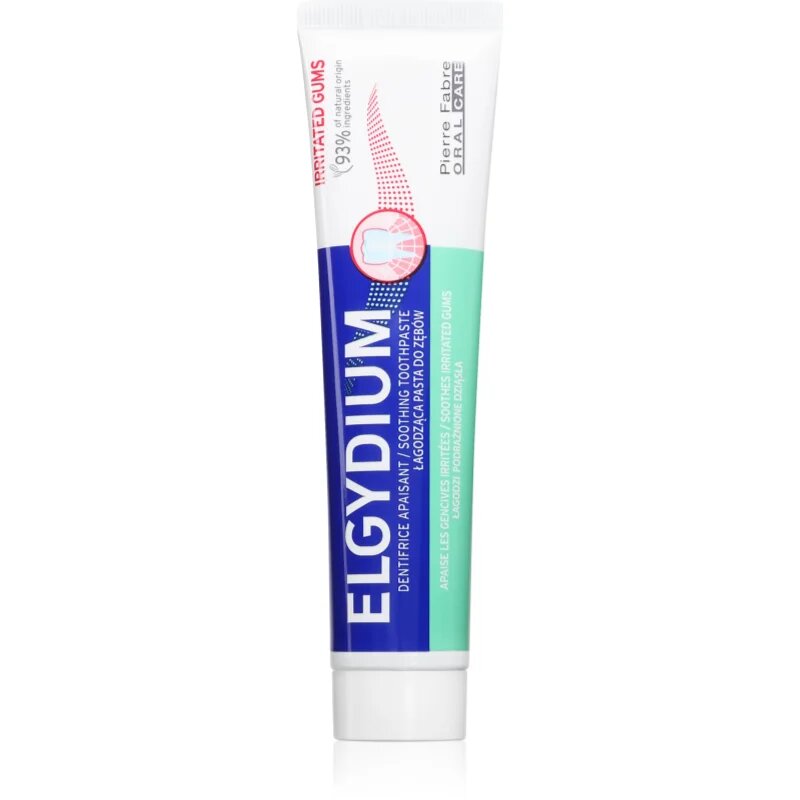 Elgydium Irritated Gums паста за зъби подпомага възстановяването на раздразнени венци 75 мл.