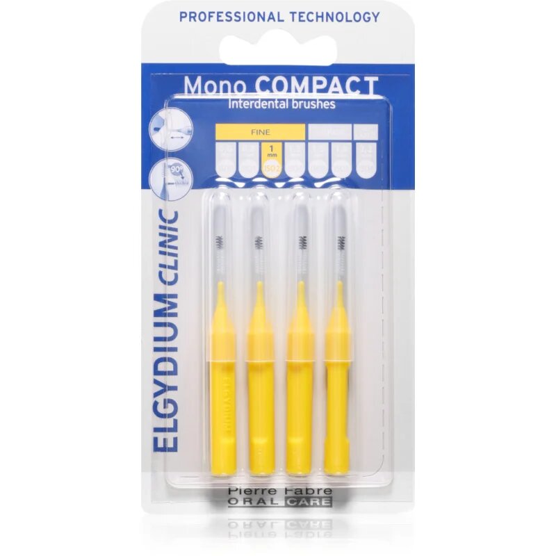 Elgydium Mono Compact четки за междузъбно пространство 4 бр.