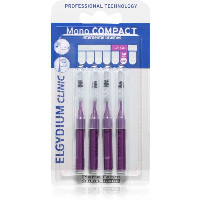 Elgydium Mono Compact четки за междузъбно пространство 4 бр.