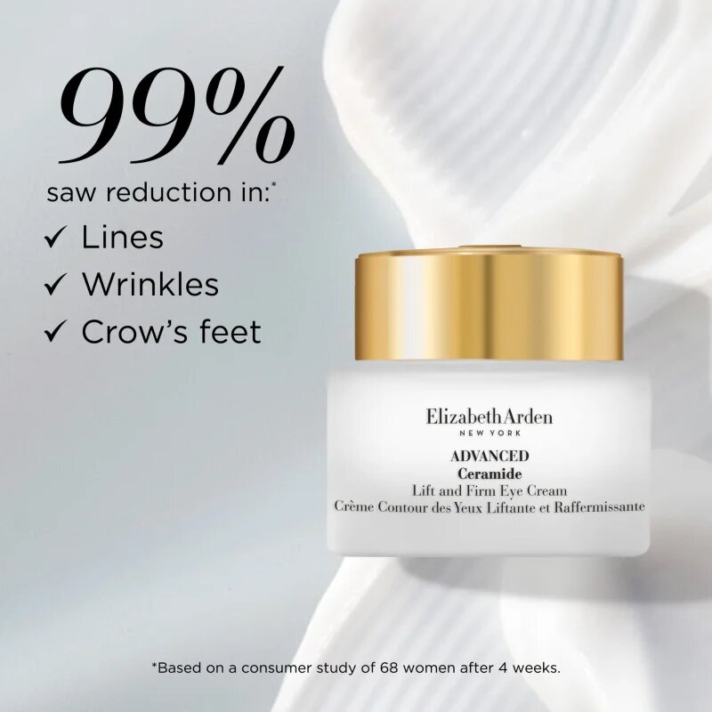 Elizabeth Arden Advanced Ceramide Lift and Firm Eye Cream лифтинг крем за околоочната зона със стягащ ефект за жени 15 мл.