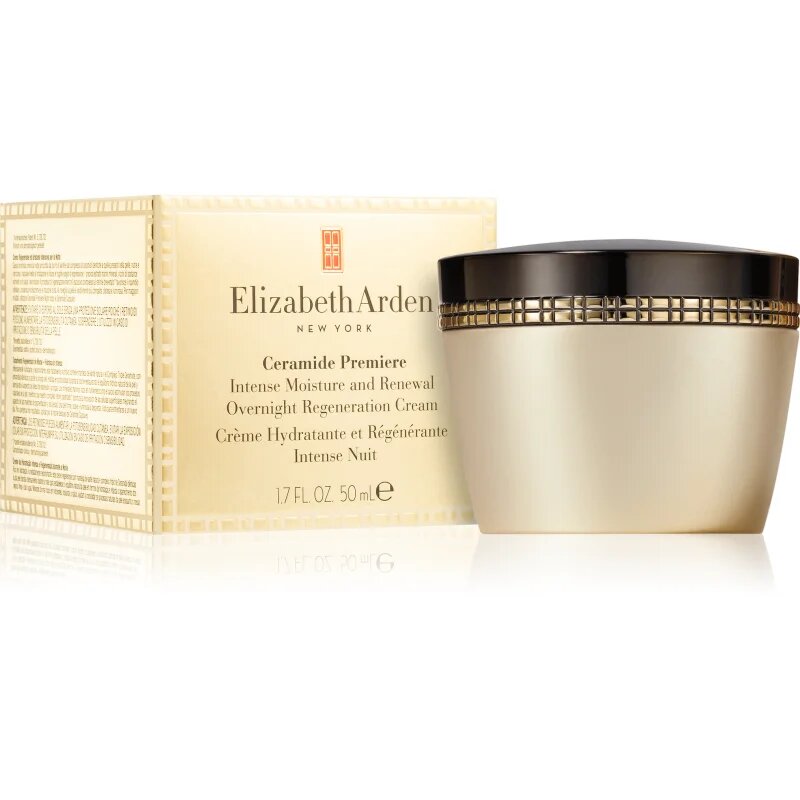 Elizabeth Arden Ceramide Premiere Moisture & Renewal Overnight Regeneration Cream нощен регенериращ крем с церамиди 50 мл.