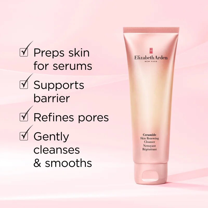 Elizabeth Arden Ceramide Skin Renewing овлажняващ почистващ гел с церамиди 125 мл.