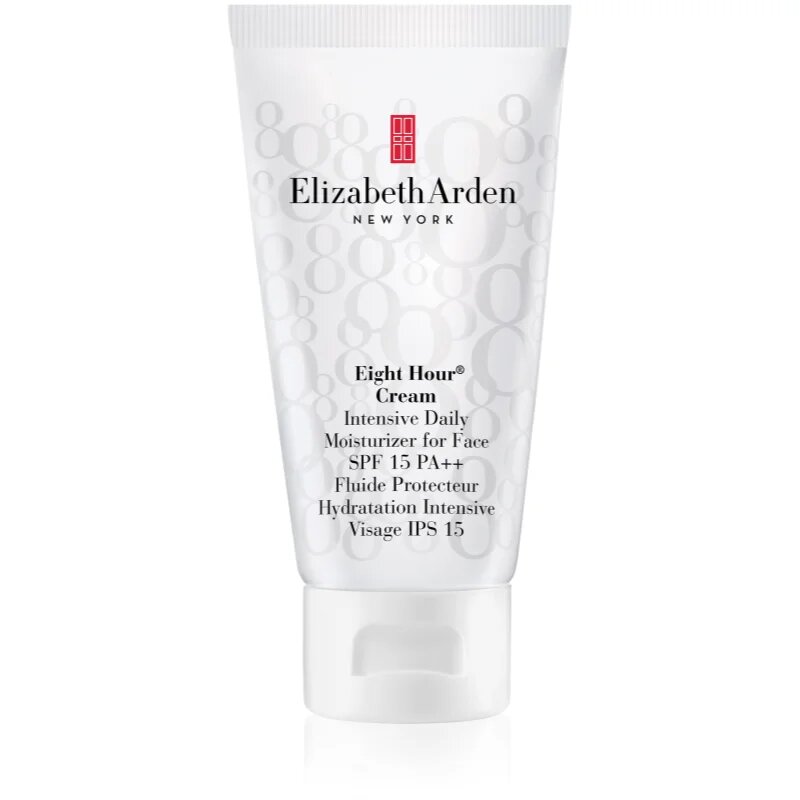 Elizabeth Arden Eight Hour Intensive Daily Moisturizer For Face дневен хидратиращ крем за всички типове кожа на лицето SPF 15 50 мл.