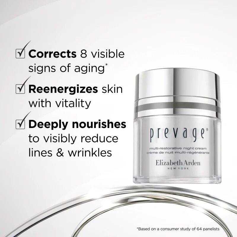 Elizabeth Arden Prevage Multi-Restorative Night Cream мултифункционален крем за нощ 50 мл.