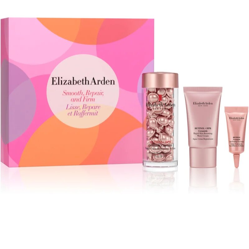 Elizabeth Arden Retinol + HPR Ceramide подаръчен комплект за перфектна кожа за жени