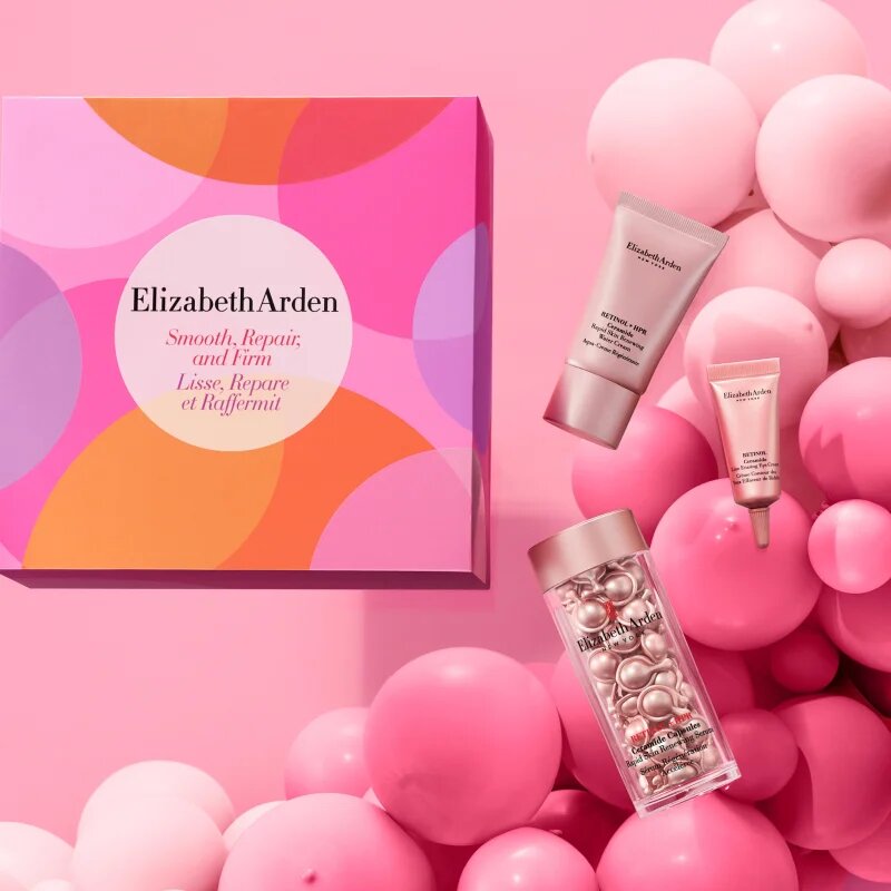Elizabeth Arden Retinol + HPR Ceramide подаръчен комплект за перфектна кожа за жени