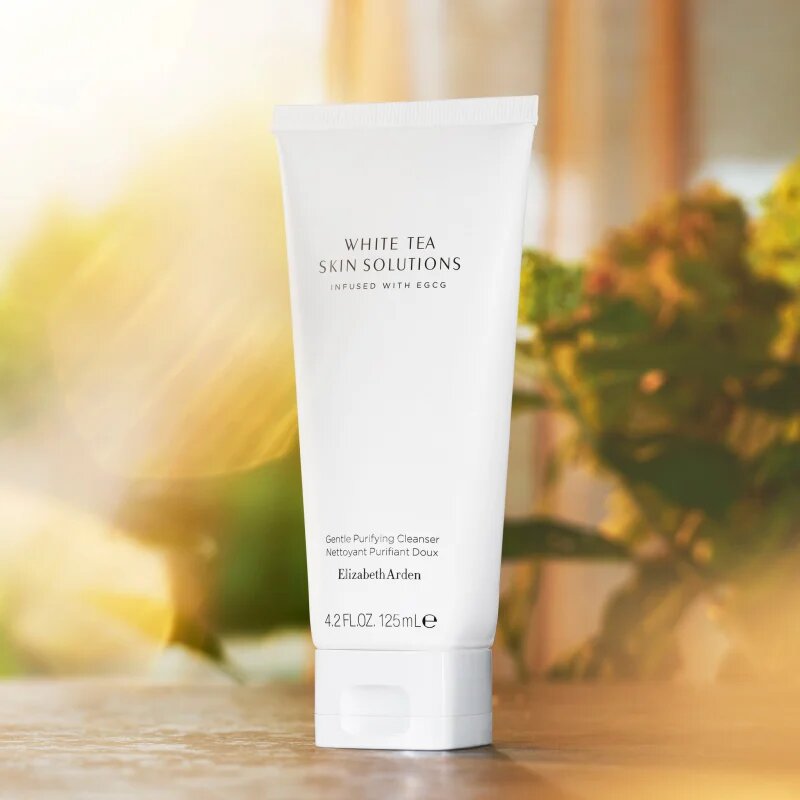 Elizabeth Arden White Tea Skin Solutions Gentle Purifying Cleanser нежно почистващ крем за жени 125 мл.